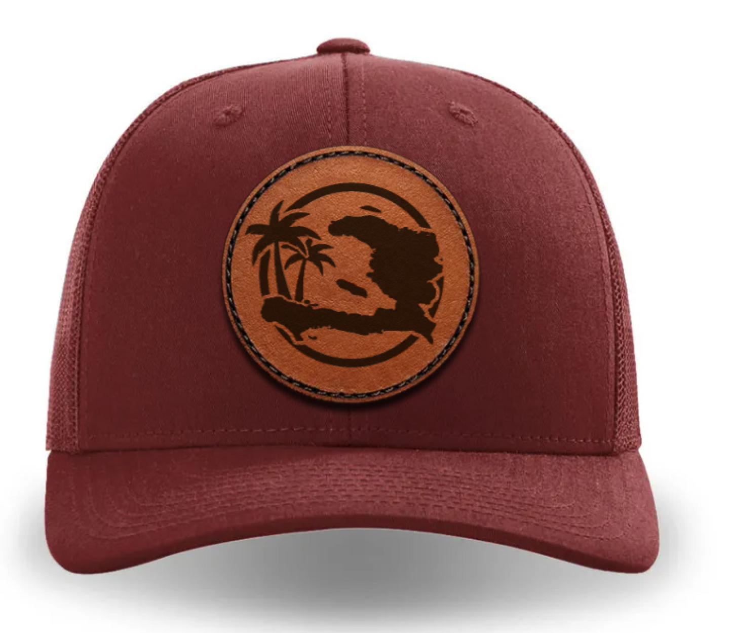 Haiti Island Burgundy Hat